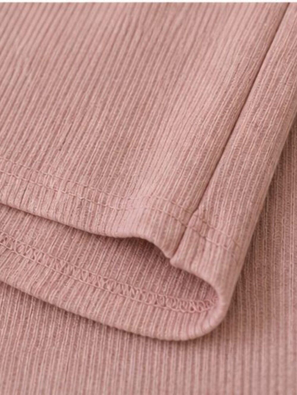 Blush Ruffle Blouse - Picture 6 of 6